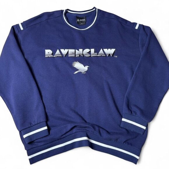 Ravenclaw Varsity Crewneck Large | BoxLunch Exclusive Harry Potter Top - Picture 1 of 8